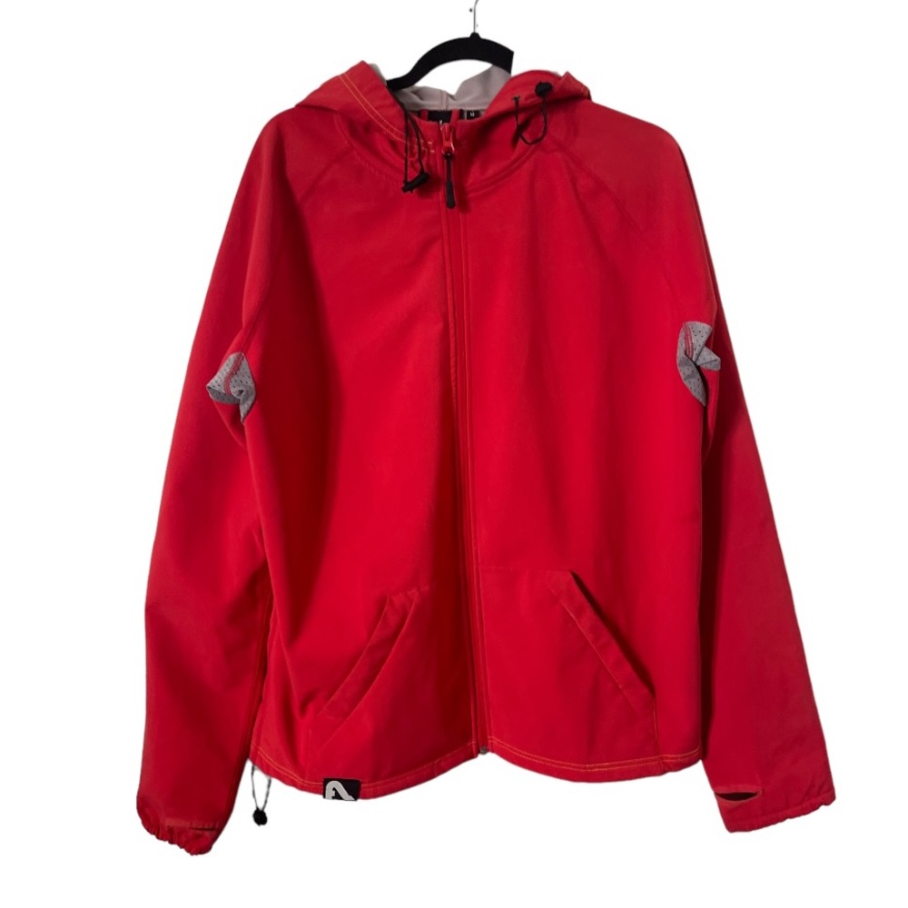 Flylow Red Full Zip Soft Shell Jacket M - image 1